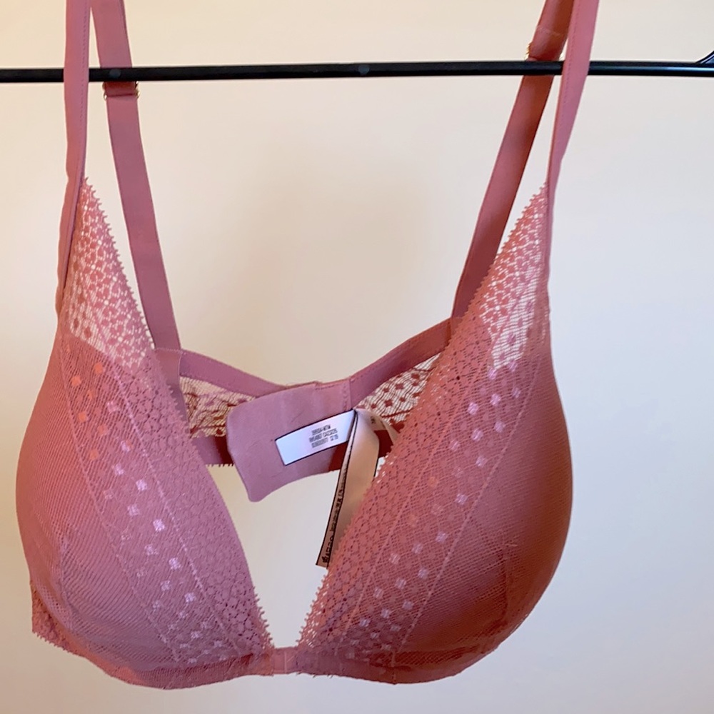 Victoria’s Secret 38D “The Incredible” bra plunge style